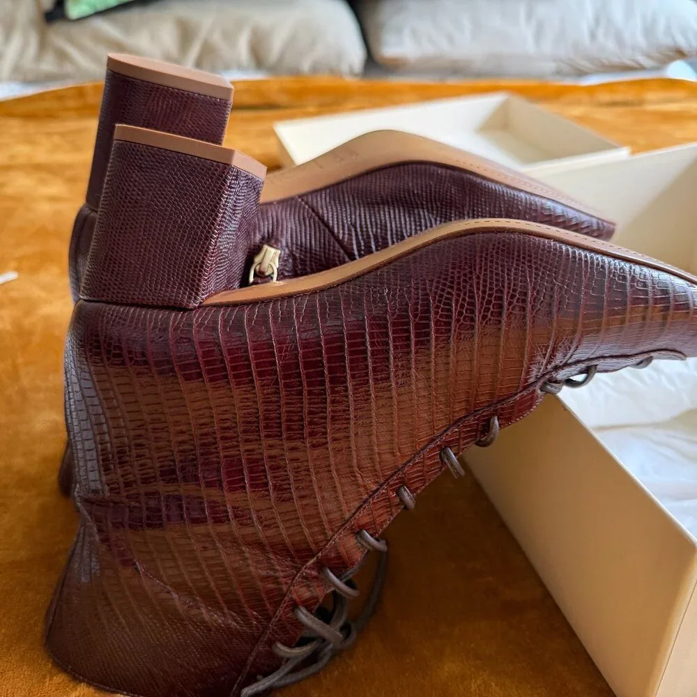 Sezane Sandy Boots  - Color: Téjus Brun Size: 42 - Picture 7 of 9